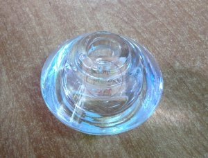 Świecznik Trapez szklany   1szt