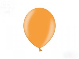 Balony 12 cali - 27 cm pastelowe pomarańczowe 1 szt