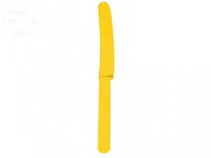 Noże zółte 17cm 10szt