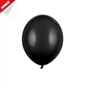 Balony 27 cm czarne - 50szt
