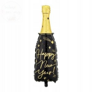 Balon foliowy Butelka szampana Happy New Year