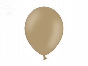 Balony pastelowe 27 cm  kolor migdałowy