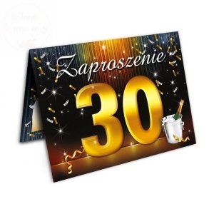 Zaproszenie na 30 urodziny
