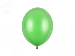 Balony 27 cm metaiczne zielone