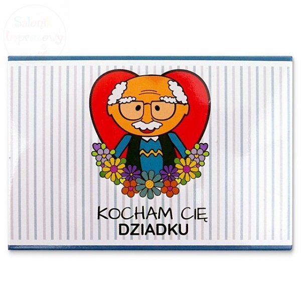 Magnes na lodówkę Kocham Cię Dziadku