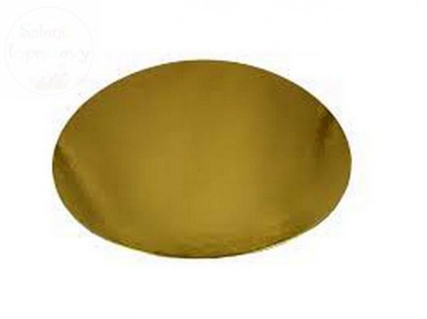 Podkład złoty pod tort 26 cm.  92-86