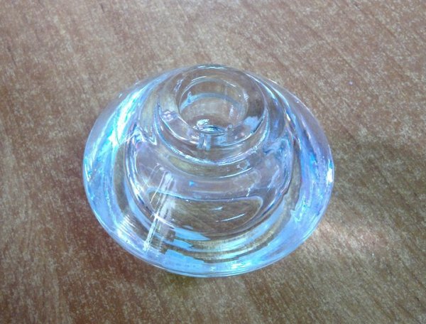 Świecznik Trapez szklany   1szt