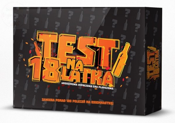 Gra  TEST dla 18-LATKA 1szt