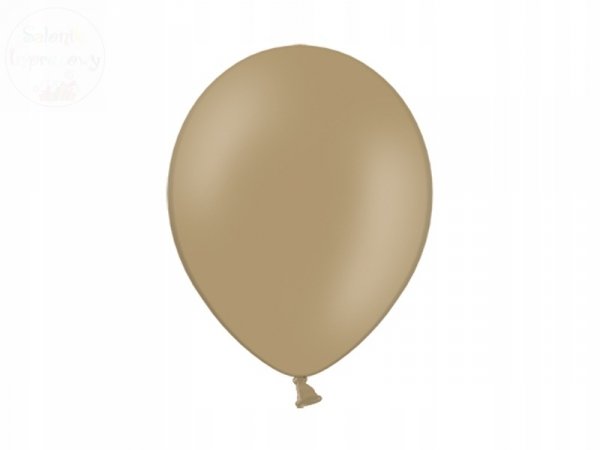 Balony pastelowe 27 cm  kolor migdałowy