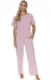 Różowa piżama damska Doctor Nap 5324 