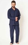 Piżama męska flanelowa Key MNS 457 plus size