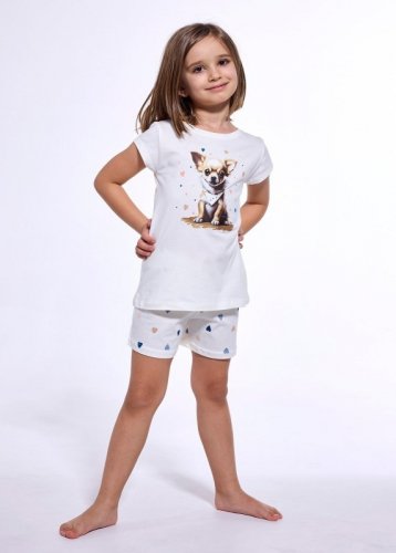 Piżama Cornette Kids Girl 787/108 Chihuahua kr/r 86-128