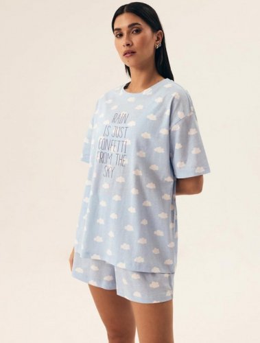 Piżama Henderson Ladies 42732 Nubes kr/r S-XL