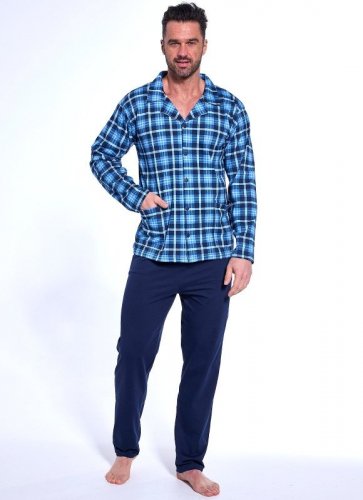 Piżama Cornette 114/76 M-2XL Rozpinana męska