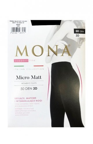 Rajstopy Mona Micro Matt 50 den 3d 5XL