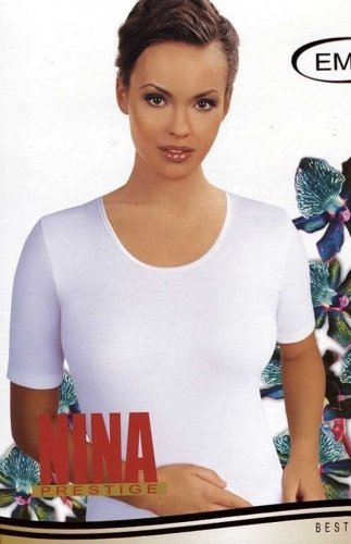 Koszulka damska Emili Nina 2XL biała