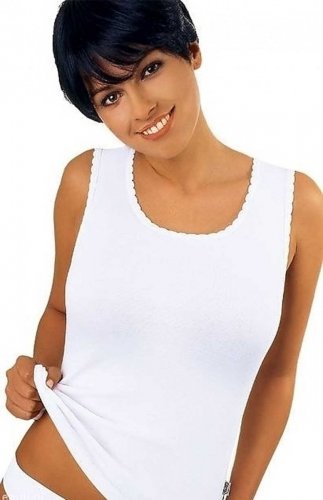 Koszulka na ramiączkach Emili Michele biała
