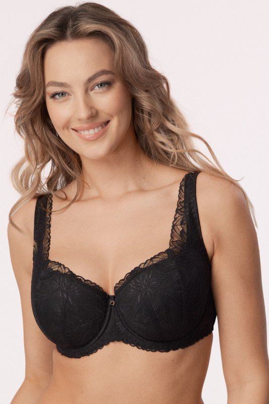 BIUSTONOSZ LAURA BIG czarny