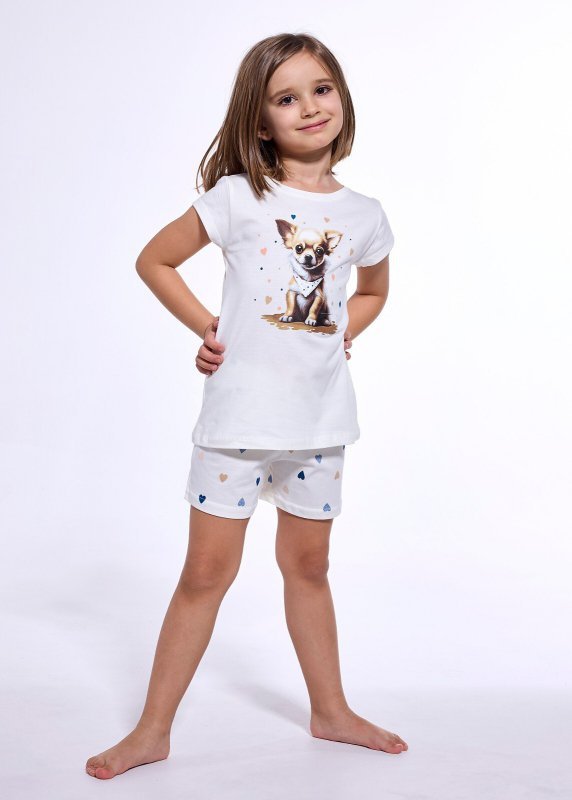Piżama Cornette Kids Girl 787/108 Chihuahua kr/r 86-128