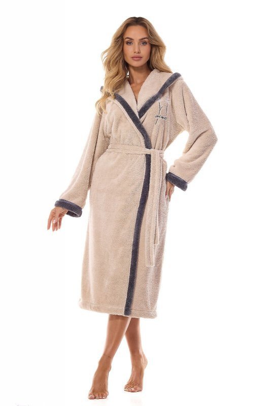 Ciepły szlafrok damski L&amp;L 2419 Tess 3XL 