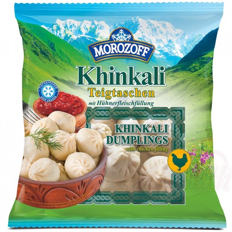 [MOROZOFF] Khinkali z kurczakiem 450g/10