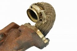 KOLEKTOR WYDECHOWY + RURKA EGR 2.7 HDI C5 III C6 407 607 4U30-9F468AF