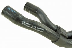 2X PRZEWÓD PRZEWODY NAGRZEWNICY 1.6 1.8 OPEL ASTRA H ZAFIRA B 13170118 OE