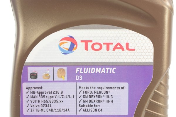 OLEJ TOTAL FLUIDMATIC D3 SKRZYNIA AL4 DP0 AUTOMAT