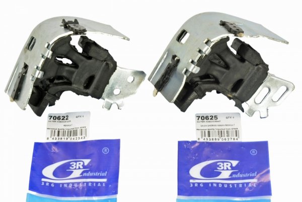 2x WIESZAK TŁUMIKA ŚRODKOWEGO KOŃCOWEGO RENAULT MEGANE II SCENIC II
