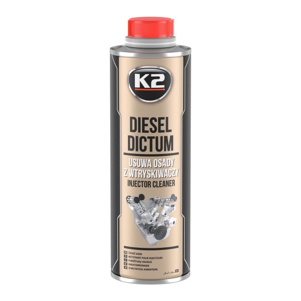 K2 DIESEL DICTUM DO CZYSZCZENIA WTRYSKÓW WTRYSKIWACZY 0,5L