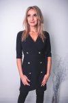 Sukienka Model  Kalines Black - Jersa