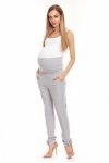 Spodnie Ciążowe Model 0135 Grey - PeeKaBoo