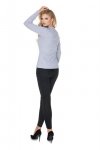 Bluzka Model 0166 Grey - PeeKaBoo