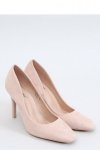 SZPILKI DAMSKIE BEŻOWE LE080P BEIGE - Inello