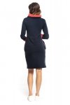 Sukienka Model T360/5 Navy/Coral - Tessita