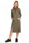 Sukienka Model MOE688 Khaki - Moe