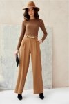 Spodnie Damskie Model BEC 0011 Beige - Roco Fashion