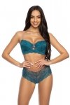 Biustonosz push up  Biuetonosz Push-up Model 3525/11 Sybilla Turkus - Mat