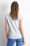 T-shirt Damski Model RV-TS-4839.25P Light Blue - BFG