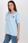 Bluzka Model RV-BZ-8826.22 Light Blue - Relevance
