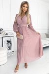 Sukienka Model 414-2 Klara Powder Pink - Numoco