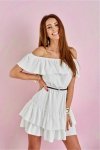 Sukienka Model EKR SUK0291 Ecru - Roco Fashion