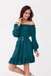 Sukienka Model Cindy BUT SUK0400 Bottle Green - Roco Fashion