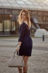 Sukienka Model 9729 Navy - Fasardi