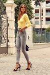 Spodnie Jeansowe Model 5908 Light Grey - Fasardi