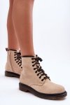 Workery Model Asteoris H1080 Beige Zamsz - Step in style