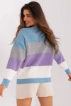 Sweter Damski Model BA-SW-8024.57P Grey/Blue - Badu