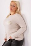 Sweter Damski Model PM-SW-PM-3706.10X Light Beige - Factory Price