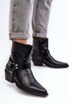 Botki Model Venosa 9369 Black - Step in style