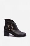 Botki Model Liliane 4051-M Black - Step in style